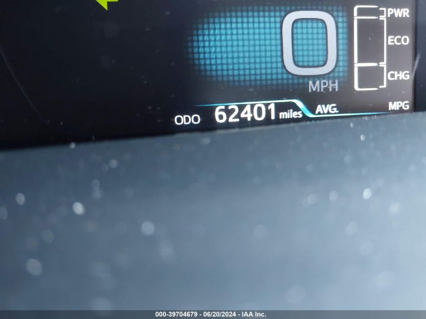 2020 Toyota Prius Prime Le VIN: JTDKARFP7L3149751 Lot: 39704679