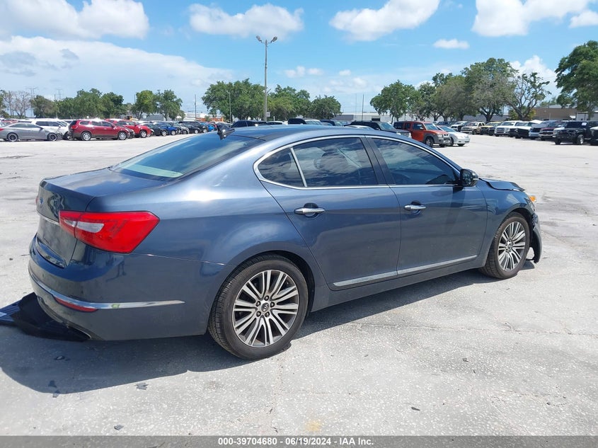 2015 Kia Cadenza Premium VIN: KNALN4D72F5191359 Lot: 39704680