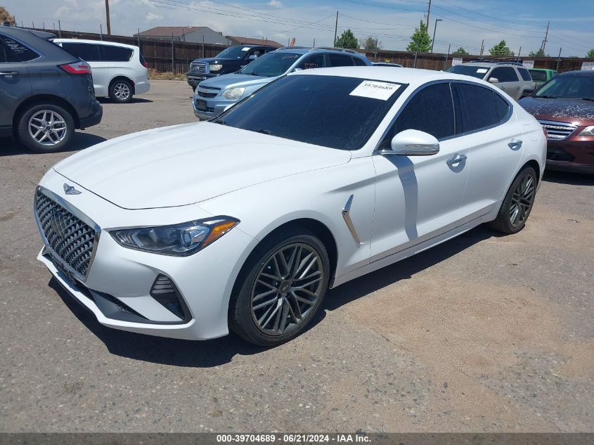 2019 Genesis G70 Advanced VIN: KMTG64LA7KU036323 Lot: 39704689