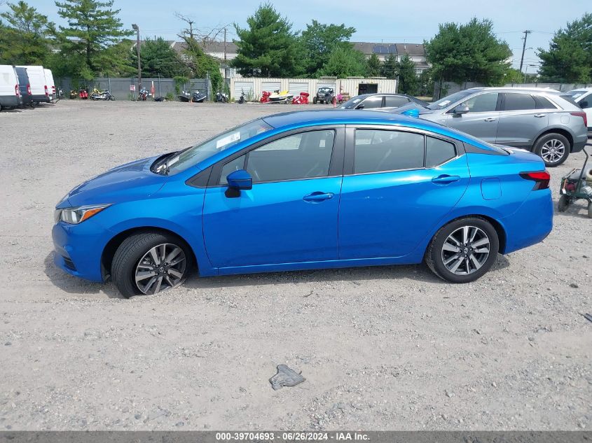 2021 Nissan Versa Sv Xtronic Cvt VIN: 3N1CN8EV0ML884406 Lot: 39704693