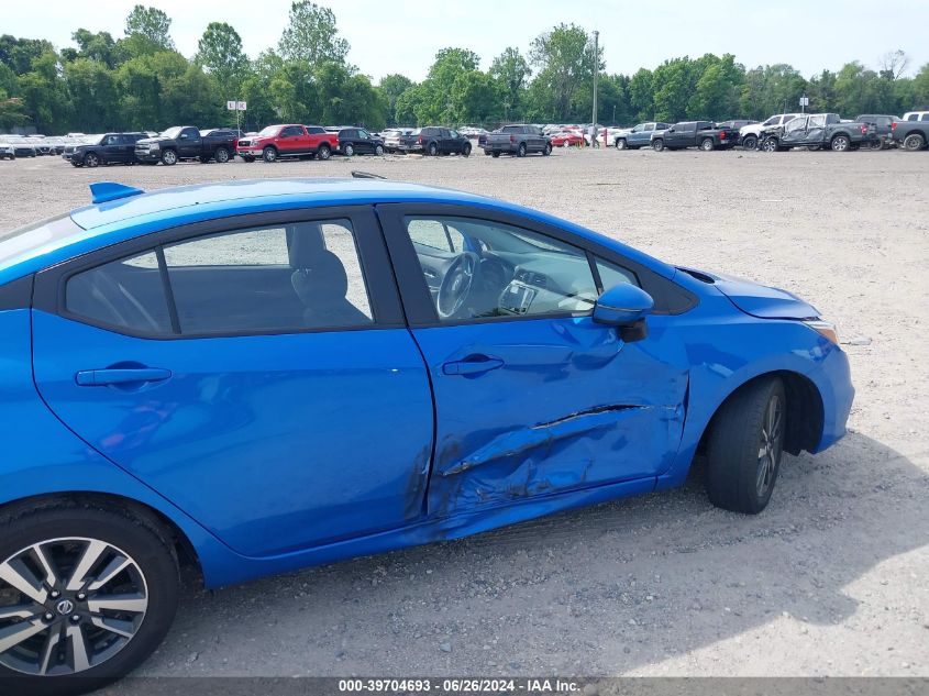 2021 Nissan Versa Sv Xtronic Cvt VIN: 3N1CN8EV0ML884406 Lot: 39704693