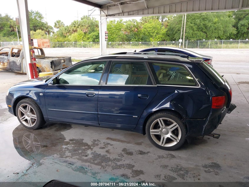 2006 Audi A4 3.2 Avant Quattro VIN: WAUKH78E16A163265 Lot: 39704711
