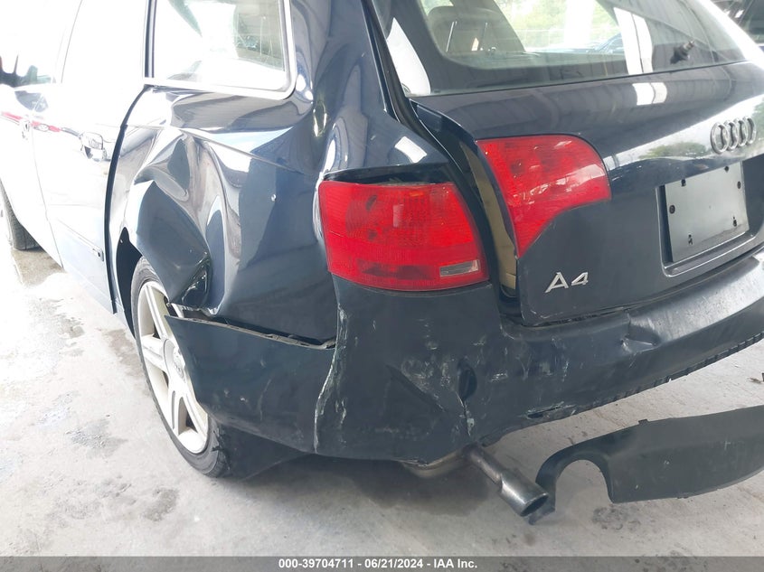 2006 Audi A4 3.2 Avant Quattro VIN: WAUKH78E16A163265 Lot: 39704711