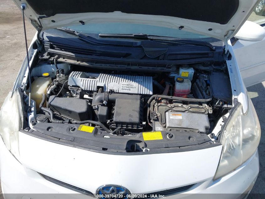 2012 Toyota Prius Two VIN: JTDKN3DU6C5465494 Lot: 39704720