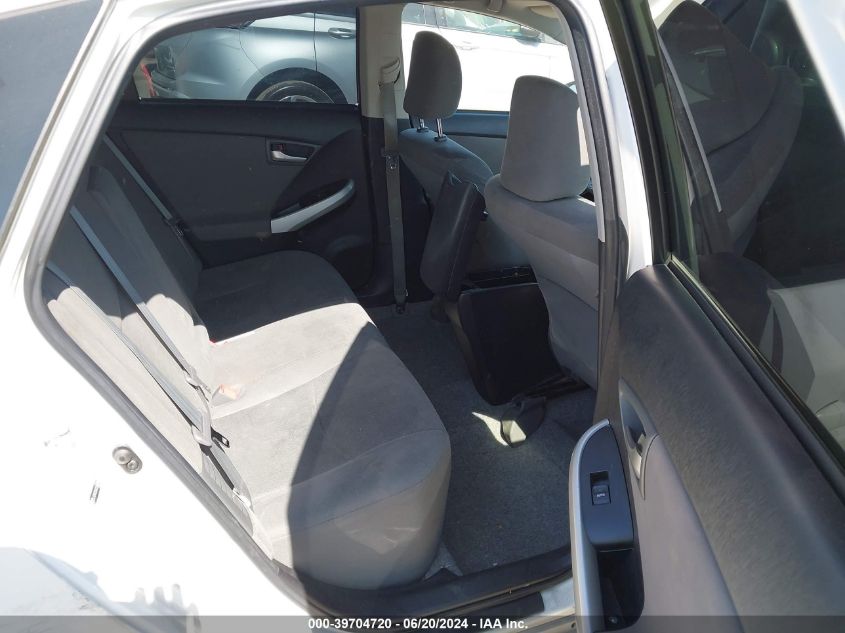 2012 Toyota Prius Two VIN: JTDKN3DU6C5465494 Lot: 39704720