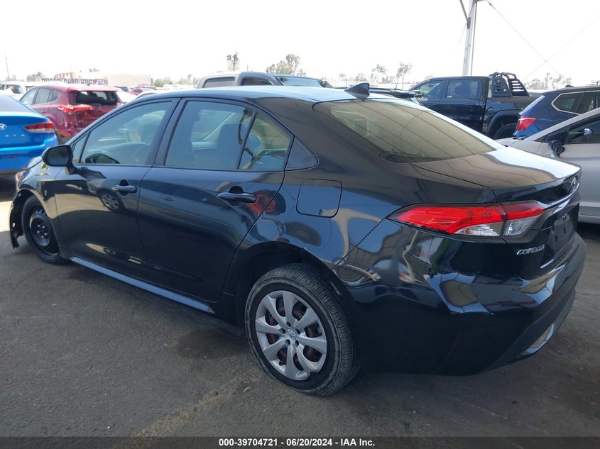 VIN JTDEPRAE1LJ044202 2020 TOYOTA COROLLA LE