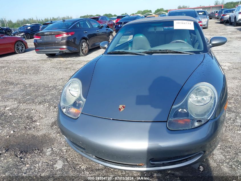 2001 Porsche 911 Carrera 2/Carrera 4 VIN: WP0CA29911S653627 Lot: 39704731