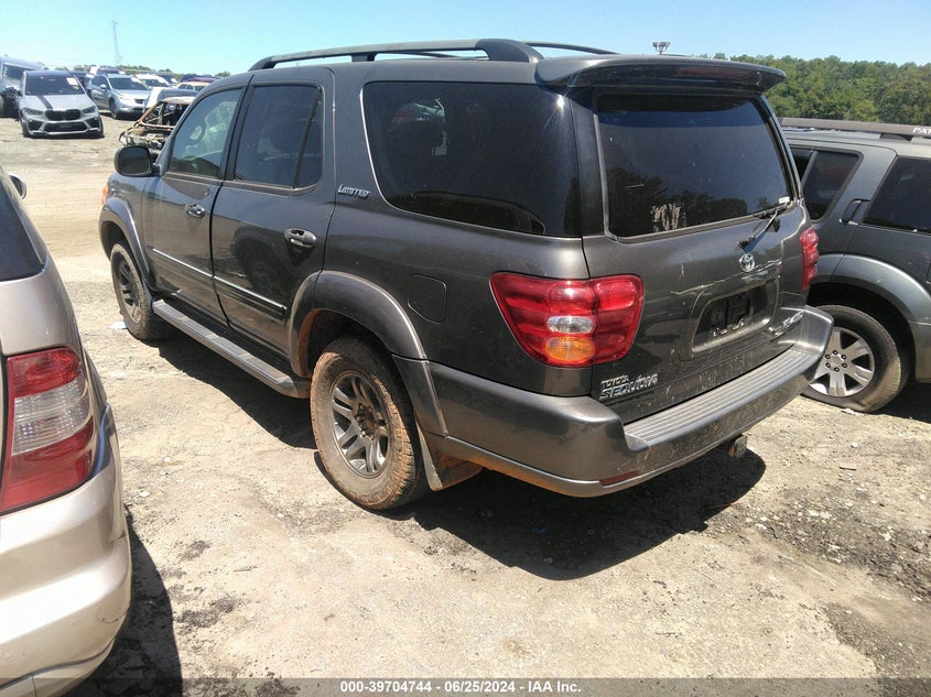 2003 Toyota Sequoia Limited VIN: 5TDBT48A53S196233 Lot: 39704744