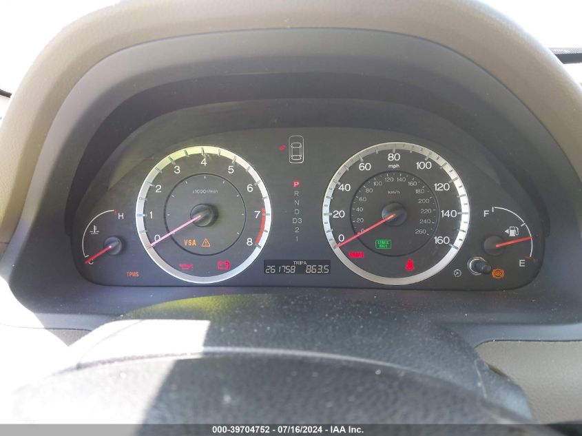 2009 Honda Accord Lxp VIN: 1HGCP26429A048106 Lot: 39704752