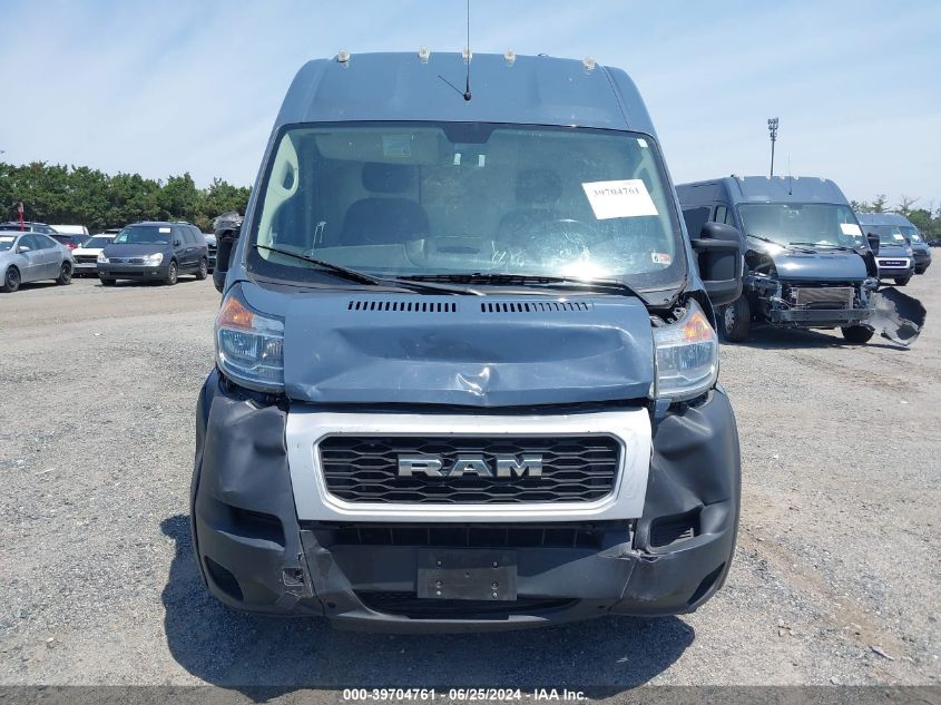 2019 Ram Promaster 3500 Cargo Van High Roof 159 Wb Ext VIN: 3C6URVJG1KE564175 Lot: 39704761