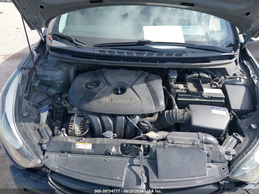 2013 Hyundai Elantra Gls VIN: 5NPDH4AEXDH161881 Lot: 39704777