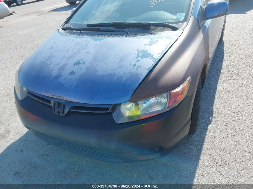 2007 Honda Civic Lx VIN: 2HGFG12647H573035 Lot: 39704790