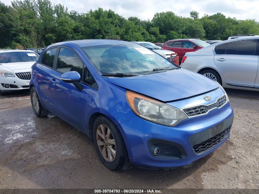 2013 Kia Rio Ex/Sx VIN: KNADN5A38D6118984 Lot: 39712339