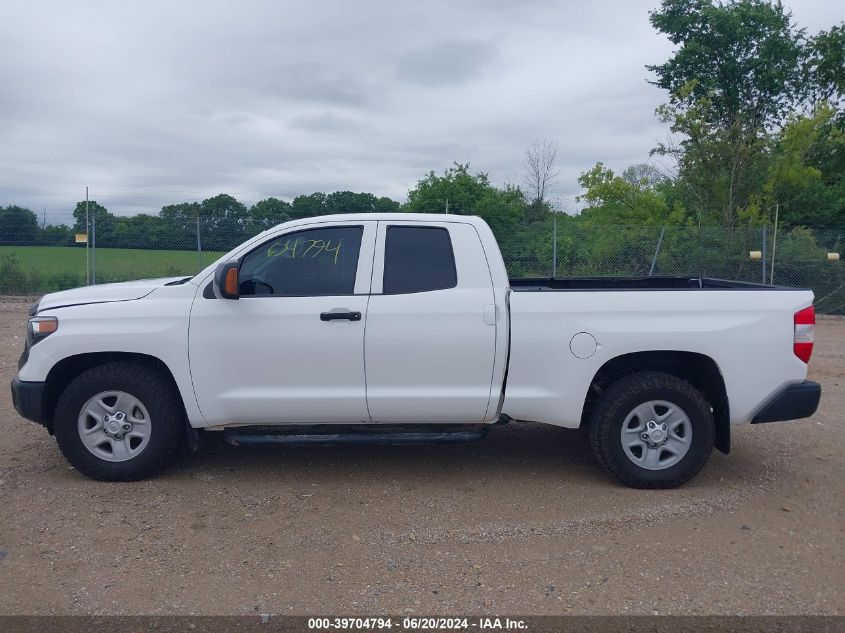 2019 Toyota Tundra Sr 5.7L V8 VIN: 5TFUY5F14KX788749 Lot: 39704794