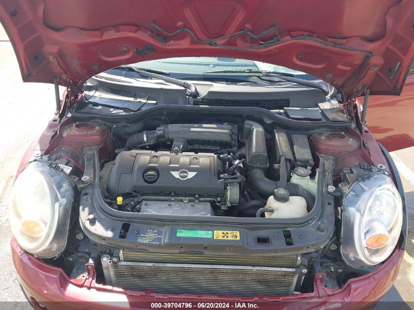 2010 Mini Cooper Clubman Base (M6) VIN: WMWML3C59ATX38846 Lot: 39704796