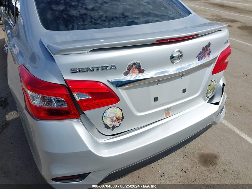 2018 Nissan Sentra Sr VIN: 3N1AB7AP9JY308085 Lot: 39704800