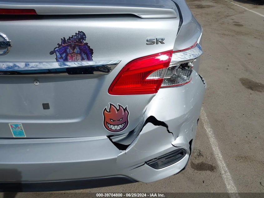 2018 Nissan Sentra Sr VIN: 3N1AB7AP9JY308085 Lot: 39704800