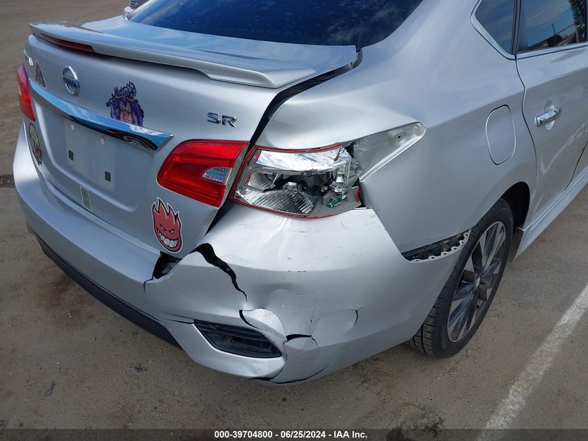 2018 Nissan Sentra Sr VIN: 3N1AB7AP9JY308085 Lot: 39704800