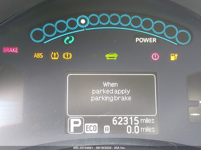 2013 Nissan Leaf S VIN: 1N4AZ0CP7DC420545 Lot: 39704801