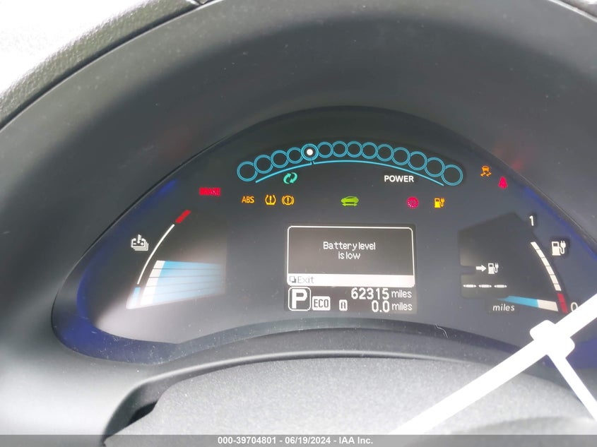 2013 Nissan Leaf S VIN: 1N4AZ0CP7DC420545 Lot: 39704801