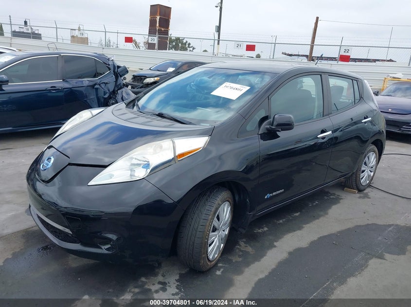 2013 Nissan Leaf S VIN: 1N4AZ0CP7DC420545 Lot: 39704801