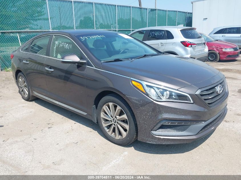 2015 Hyundai Sonata Sport VIN: 5NPE34AF3FH233079 Lot: 39704811