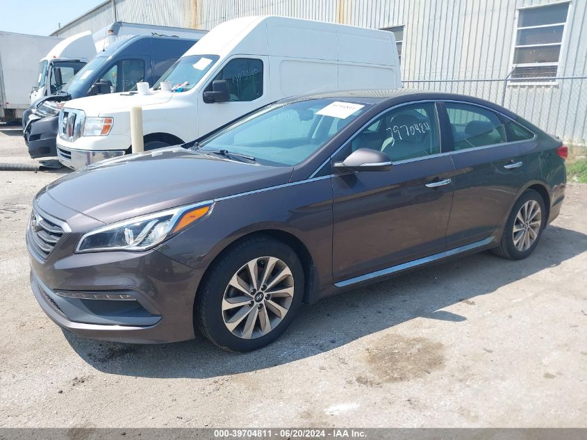 2015 Hyundai Sonata Sport VIN: 5NPE34AF3FH233079 Lot: 39704811