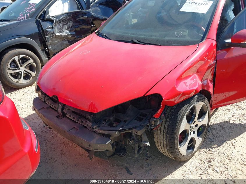 2013 Volkswagen Gti VIN: WVWHD7AJ5DW117437 Lot: 39704818