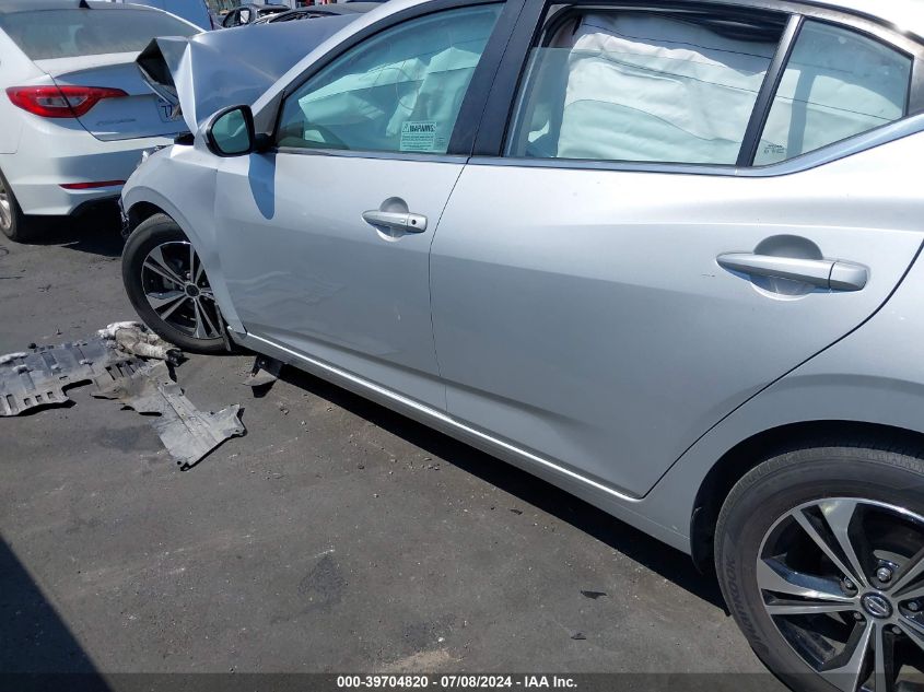 2022 Nissan Sentra Sv Xtronic Cvt VIN: 3N1AB8CV5NY249186 Lot: 39704820