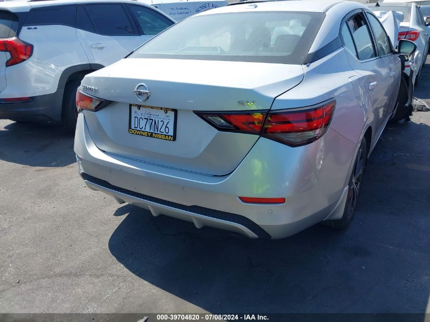 2022 Nissan Sentra Sv Xtronic Cvt VIN: 3N1AB8CV5NY249186 Lot: 39704820