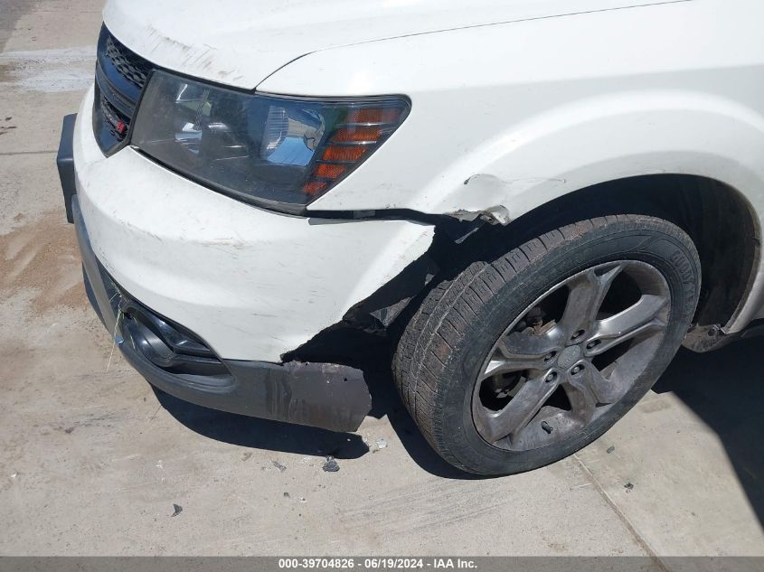 2017 Dodge Journey Crossroad Plus Awd VIN: 3C4PDDGG1HT595534 Lot: 39704826