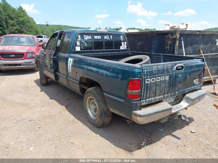 1997 Dodge Ram 1500 St VIN: 1B7HC13Y1VJ524728 Lot: 39704842