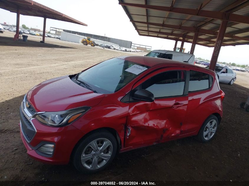 2019 Chevrolet Spark Ls Cvt VIN: KL8CB6SA8KC739739 Lot: 39704852