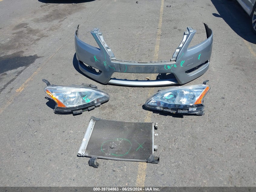 2013 Nissan Sentra S VIN: 3N1AB7AP7DL788886 Lot: 39704863