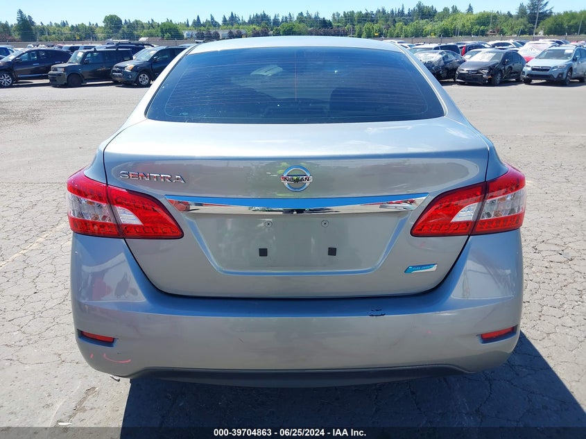 2013 Nissan Sentra S VIN: 3N1AB7AP7DL788886 Lot: 39704863