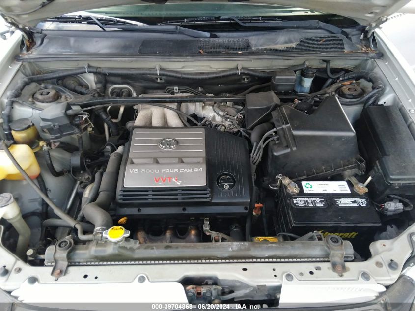 2002 Toyota Highlander V6 VIN: JTEHF21AX20080166 Lot: 39704868