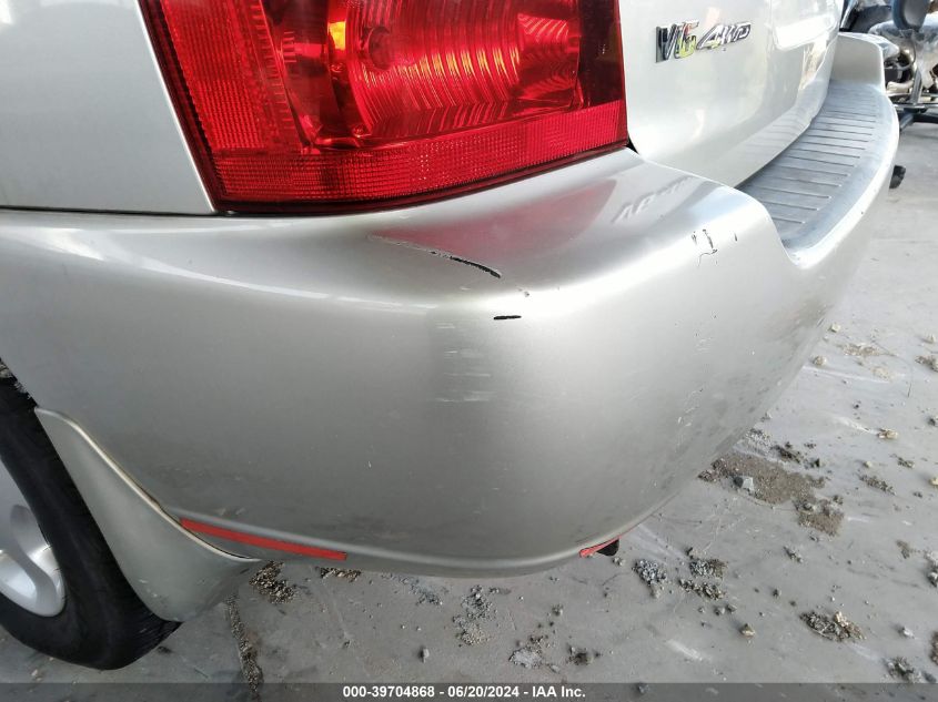 2002 Toyota Highlander V6 VIN: JTEHF21AX20080166 Lot: 39704868