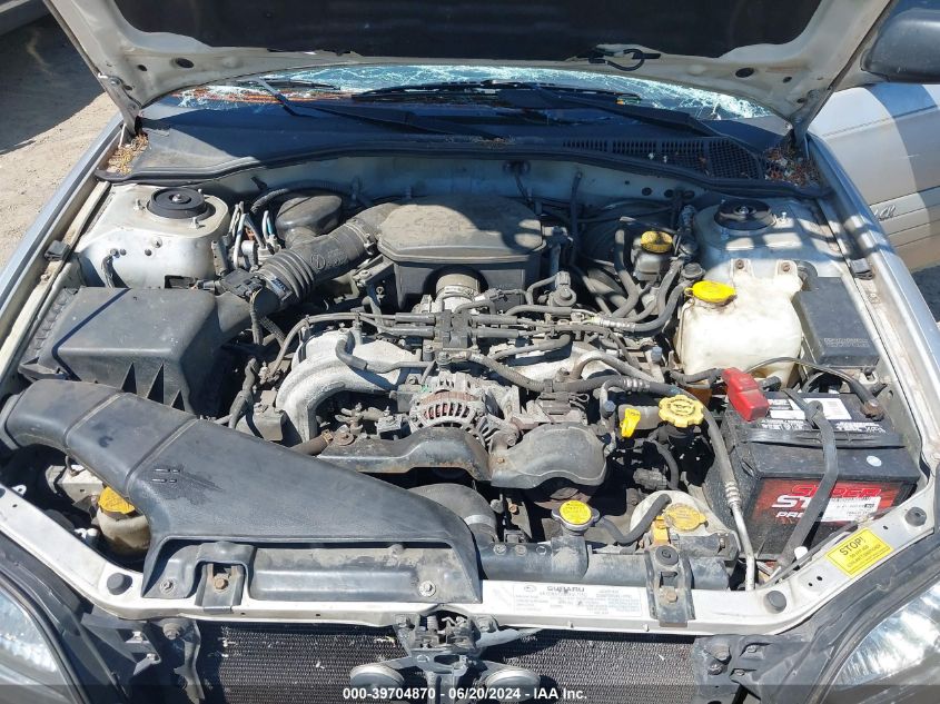 2004 Subaru Outback VIN: 4S3BH675347629576 Lot: 39704870