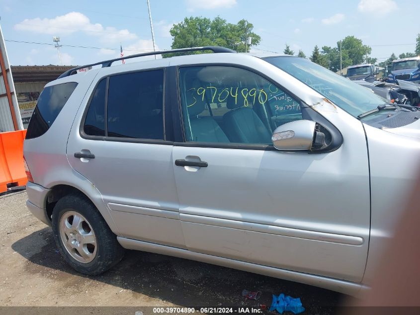 2002 Mercedes-Benz Ml 320 VIN: 4JGAB54E92A318936 Lot: 39704890