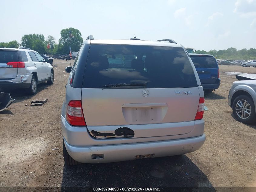 2002 Mercedes-Benz Ml 320 VIN: 4JGAB54E92A318936 Lot: 39704890