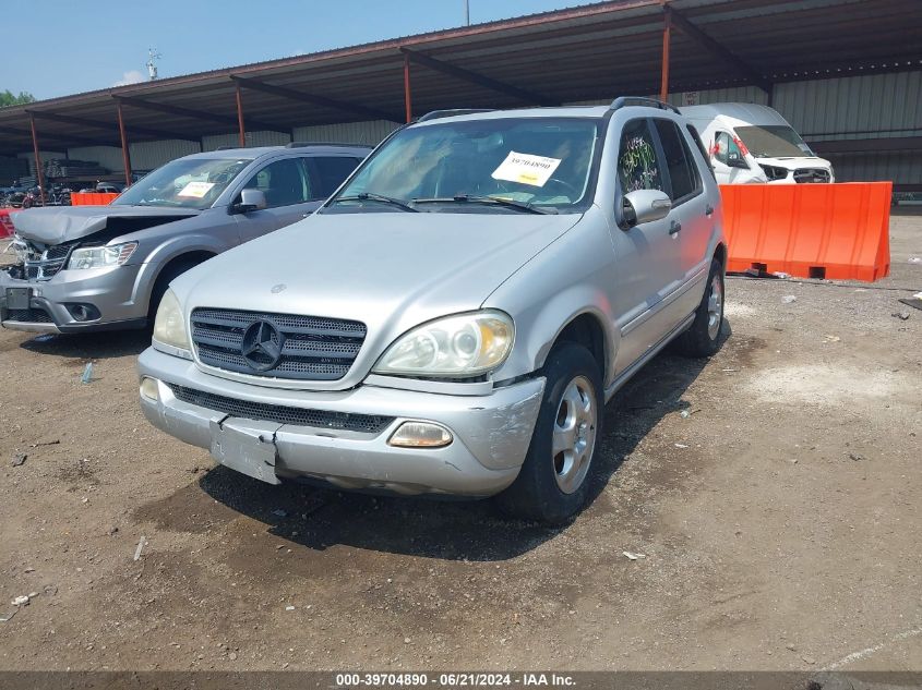 2002 Mercedes-Benz Ml 320 VIN: 4JGAB54E92A318936 Lot: 39704890