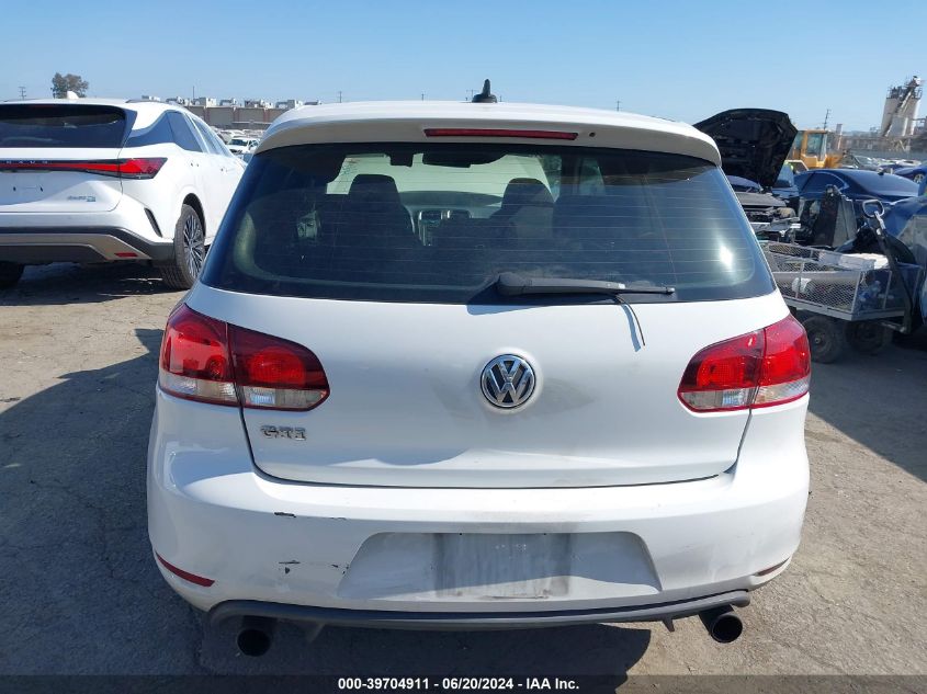 2010 Volkswagen Gti 2-Door VIN: WVWED7AJ0AW413769 Lot: 39704911