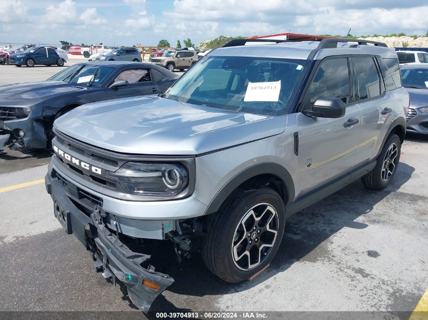 2021 Ford Bronco Sport Big Bend VIN: 3FMCR9B63MRA12122 Lot: 39704913