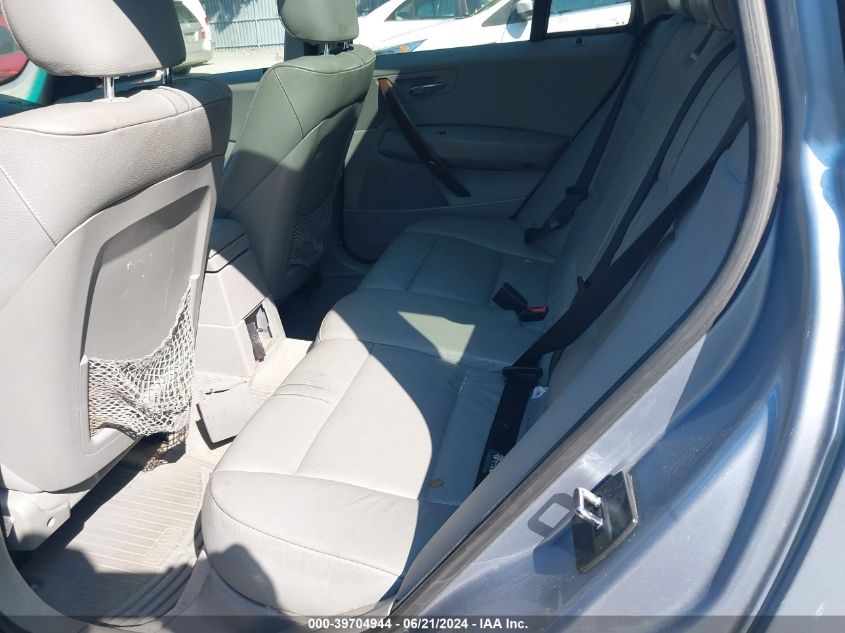 2006 BMW X3 3.0I VIN: WBXPA93406WG82386 Lot: 39704944