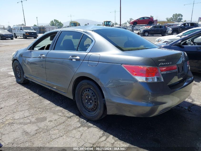 2011 Honda Accord Lx VIN: 1HGCT2F31BA017393 Lot: 39704946