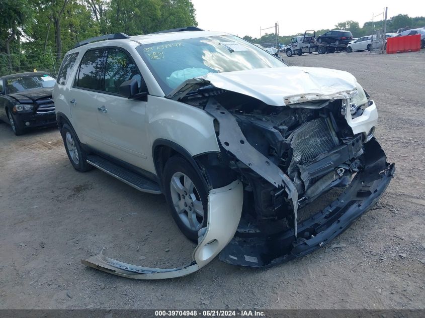 2011 GMC Acadia Sle VIN: 1GKKRPED8BJ343823 Lot: 39704948