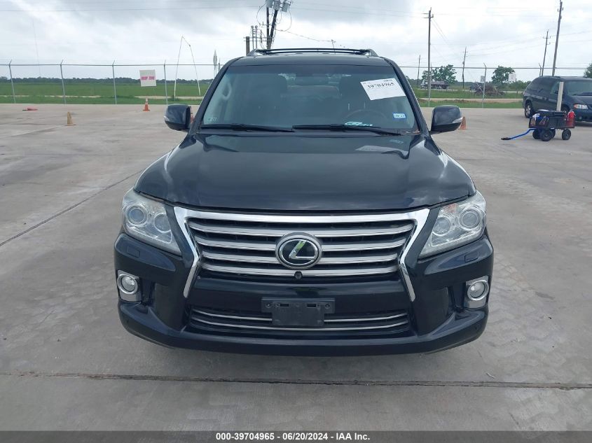 2013 Lexus Lx 570 VIN: JTJHY7AX2D4121267 Lot: 39704965