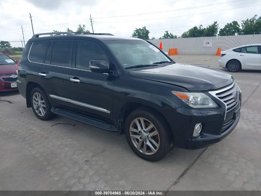 2013 Lexus Lx 570 VIN: JTJHY7AX2D4121267 Lot: 39704965