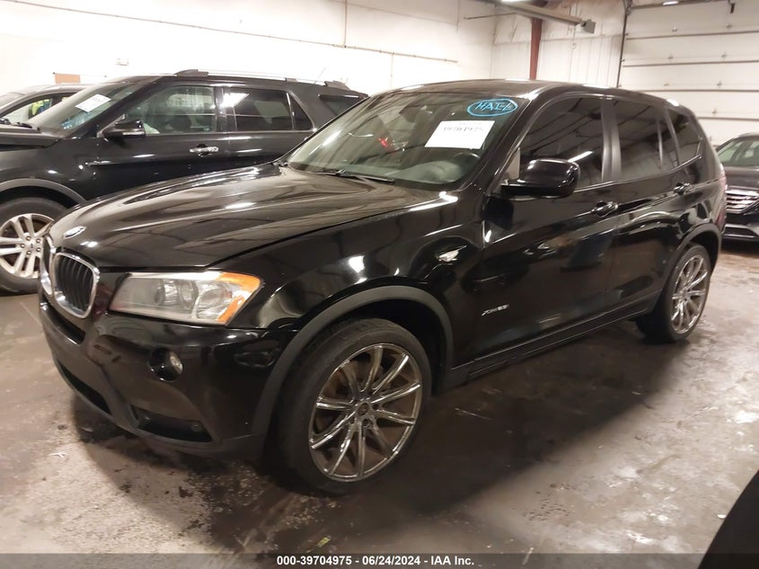 2013 BMW X3 xDrive28I VIN: 5UXWX9C53D0A29761 Lot: 39704975