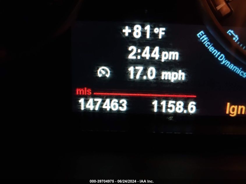 2013 BMW X3 xDrive28I VIN: 5UXWX9C53D0A29761 Lot: 39704975